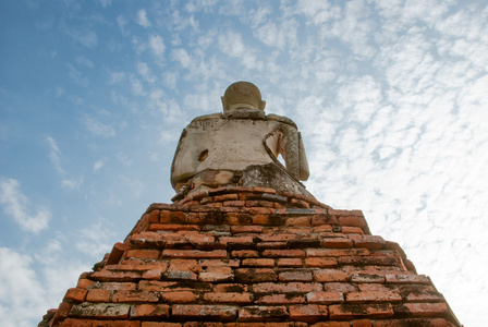在泰国公共寺佛的形象