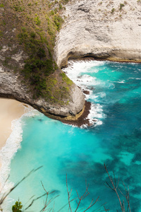 梦在 Nusa Penida 岛巴厘岛蝠鲼点潜水的地方