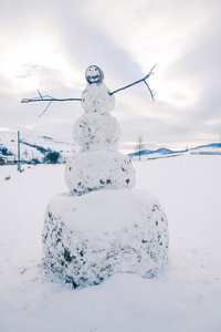 大雪人