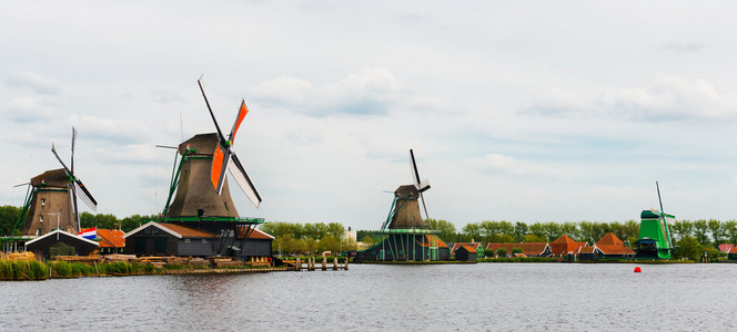 zaanse schans 的风车