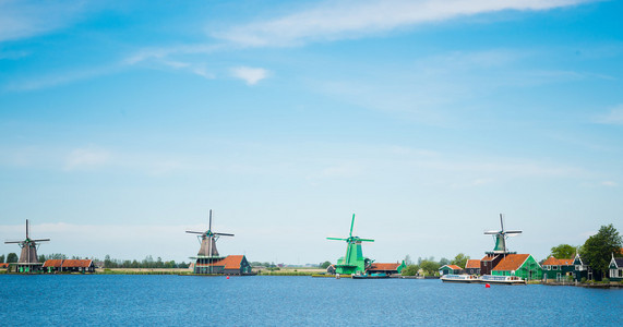 zaanse schans 的风车