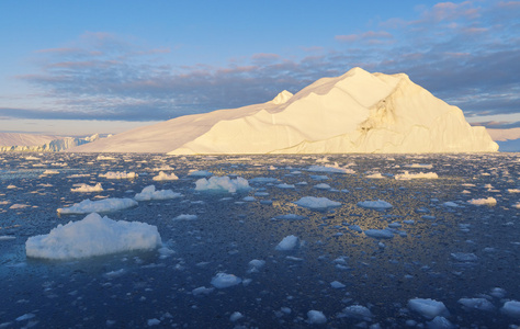 自然和风景的格陵兰岛
