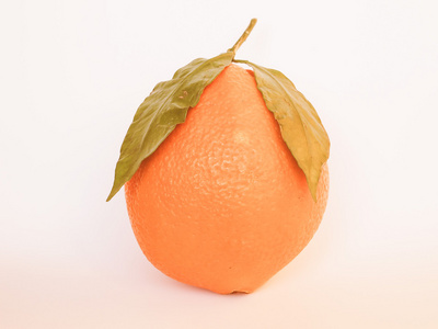 复古看橙色水果