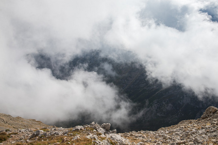 美丽和雄伟山脉的高加索地区自然保护区