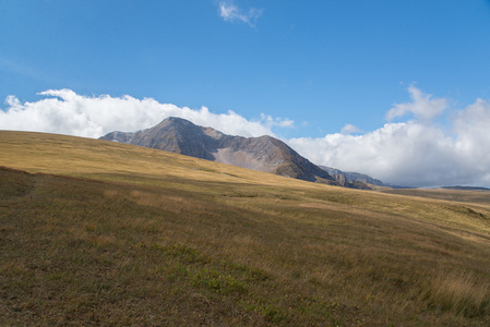 美丽和雄伟山脉的高加索地区自然保护区