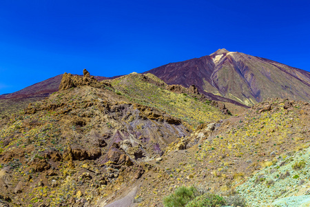 特内里费岛的泰德火山景观