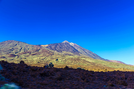 特内里费岛的泰德火山景观