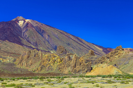 特内里费岛的泰德火山景观