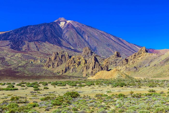 特内里费岛的泰德火山景观