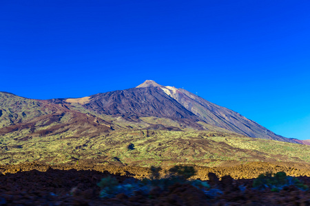 特内里费岛的泰德火山景观