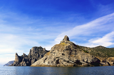 岩石海岸行