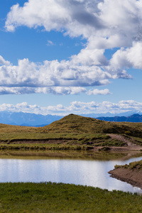 意大利阿尔卑斯山全景