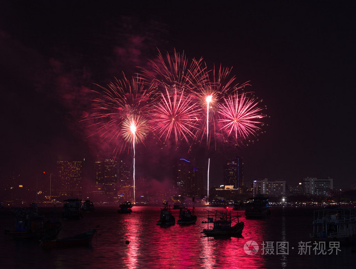 芭堤雅国际烟花节