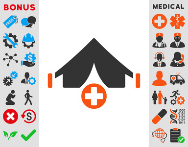 野战医院图标