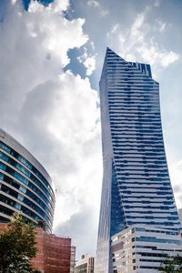 高钢玻璃高层建筑摩天大楼