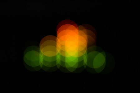 模糊均衡器条抽象的五颜六色的点