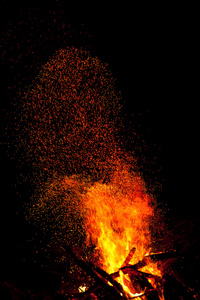 firepalce 与山中的火花