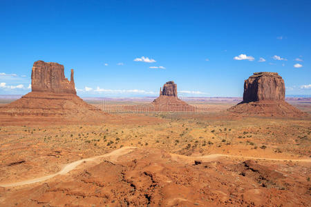 公园 网站 犹他州 亚利桑那州 沙漠 地平线 天空 纪念碑