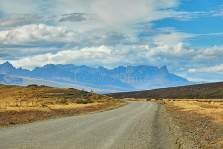 智利托雷斯德尔潘恩国家公园道路