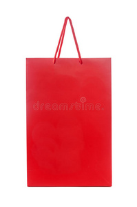 红色购物袋