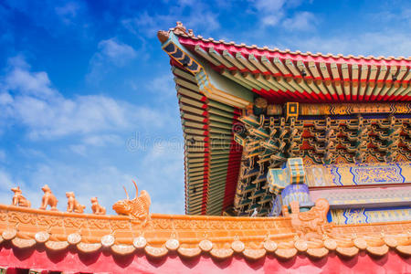 泰国的中国寺庙。