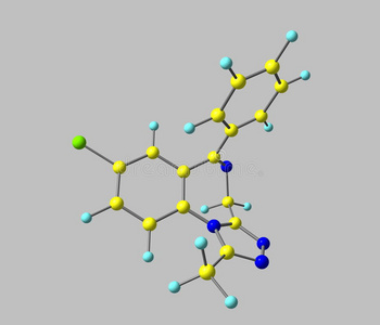 阿普唑仑分子的分离