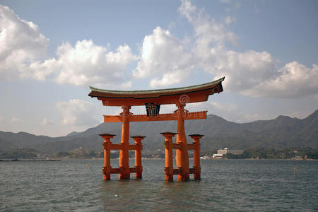 日本，宫城，itsukushima神社