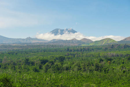 美丽的山景