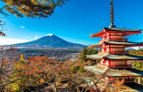 富士山还有宝塔