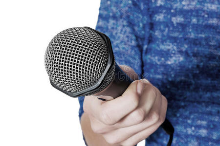 主持人话筒图片