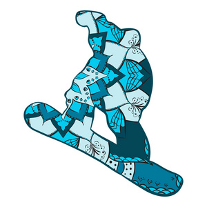 滑雪圈图片