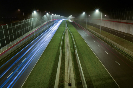 赛道上的夜晚