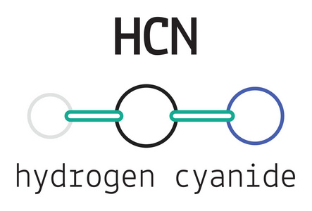 氰化氢hcn 氰化氢分子照片