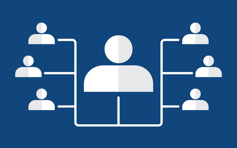 组织结构图企业层次结构插画-正版商用图片1l5urq-摄图新视界