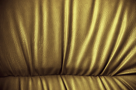皮革的老式沙发细节宏拍摄