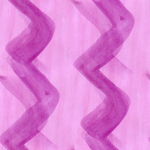 条纹抽象无缝紫色艺术地带壁纸水彩