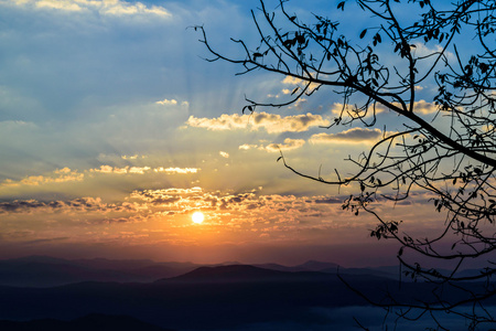 泰国 doi pha chu 日出