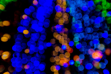 抽象背景蓝景圈子为圣诞节背景的