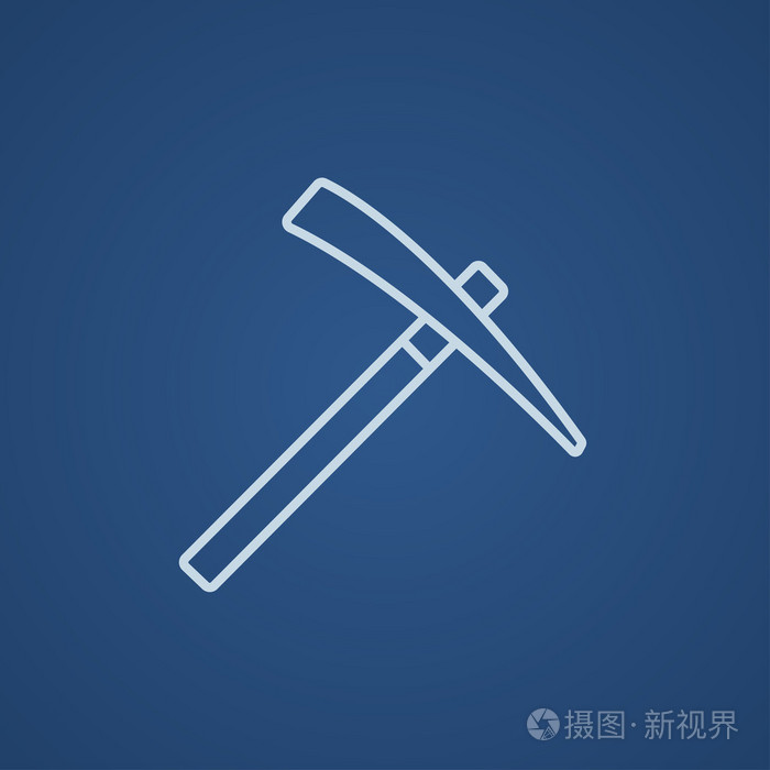 镐线图标插画-正版商用图片1l7bo9-摄图新视界