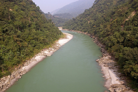 Teesta，西孟加拉邦，印度