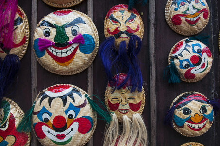 在越南的传统面具