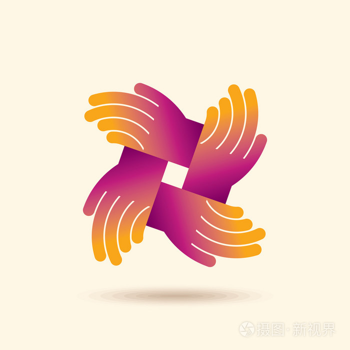 有创造力的双手图标