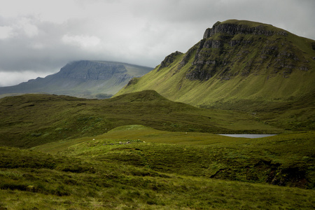 在苏格兰斯凯岛的 Quiraing