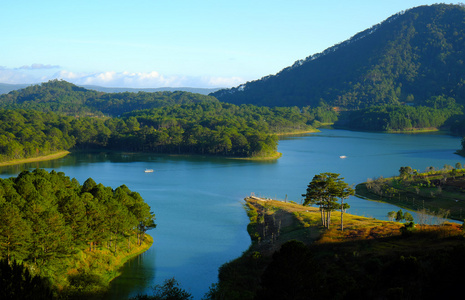 越南大叻，生态旅游，松林，大叻