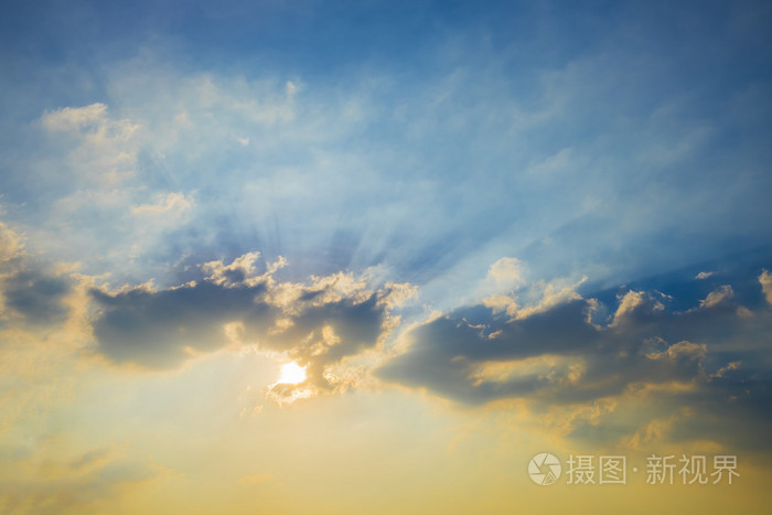 天空与太阳背景照片 正版商用图片1l8k9t 摄图新视界