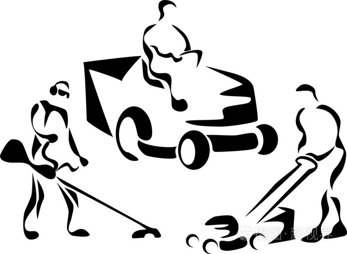 割草图标插画-正版商用图片1l8nt6-摄图新视界