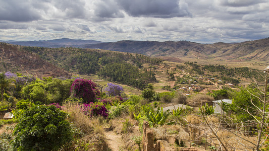 马达加斯加安塔纳里沃景观