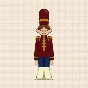 玩具士兵主题元素图片-玩具士兵主题元素素材-玩具士兵主题元素插画