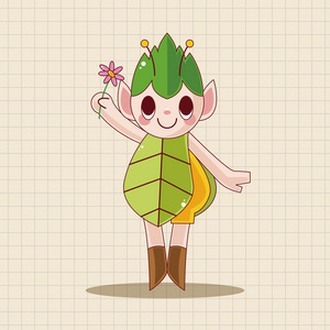 小精灵主题元素小精灵主题元素照片