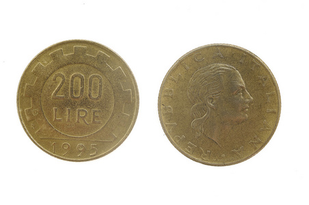 意大利硬币 200 里拉 199